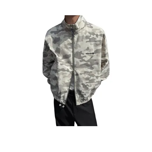 TUOFEI Белый камуфляж унисекс куртки