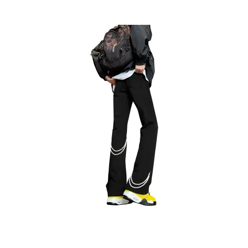 NEAR HERE Черный Унисекс Джинсы