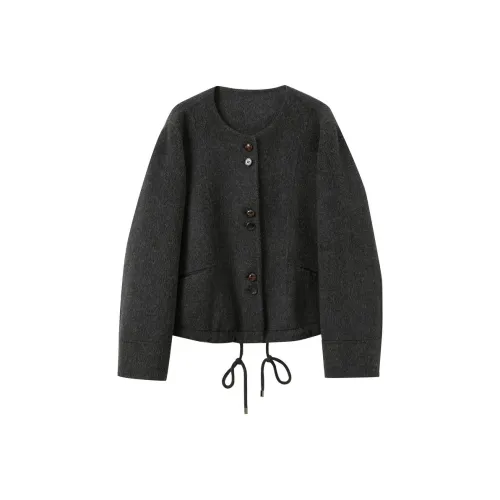 3COLOUR Deep Серый Женское Пальто