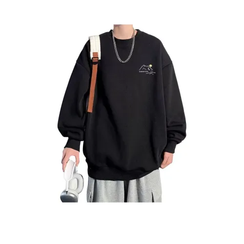 BONAS Черный Мужской Свитшот