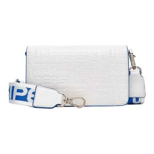 Pepsi ПУ (полиуретан) Сумка через плечо Женская Белая Черная