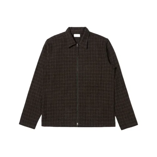 Universal Works Cedar Check Zip Shirt Men's