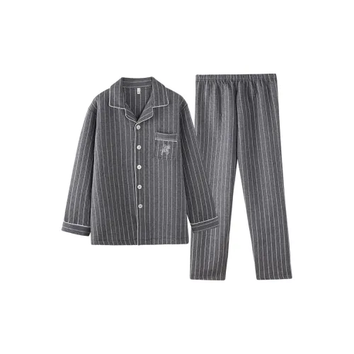 MADALLO Серый Мужской Пижамный Комплект