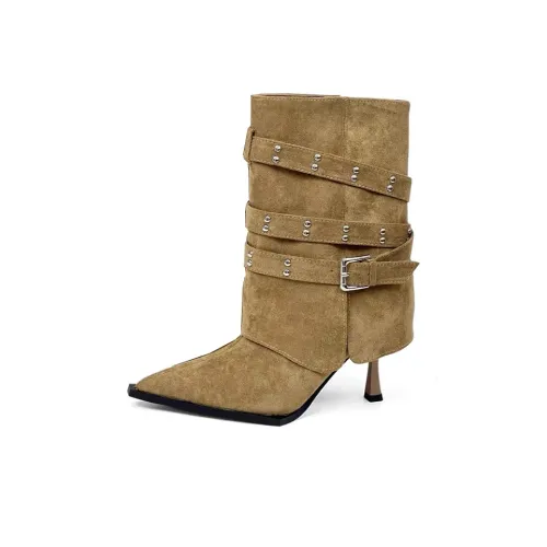 Betu Высокие каблуки Хаки Женские