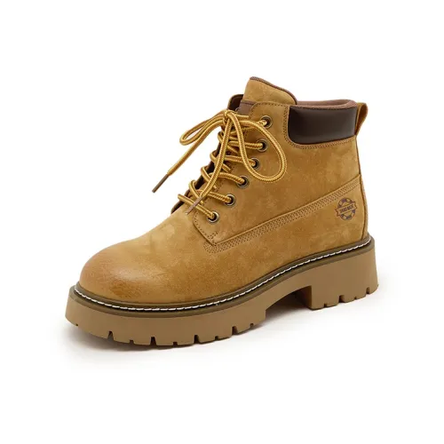 PLO CART Короткий MID Голень Мартин Boot 6 см Женские