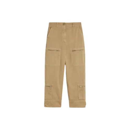 WEEKEND MaxMara Khaki Женские Джинсы