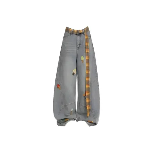 MO VOICE Синий Женские Джинсы