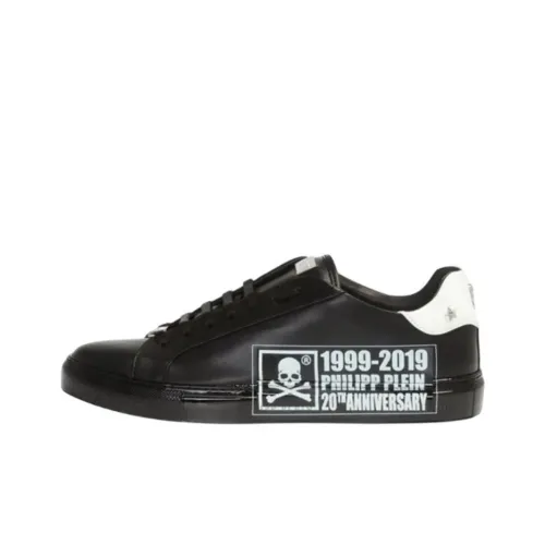 PHILIPP PLEIN Низкий топ стильный для скейтбординга мужской черный