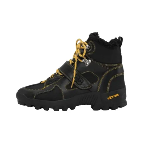 GANNI Низкий топ Повседневная обувь Унисекс Черный