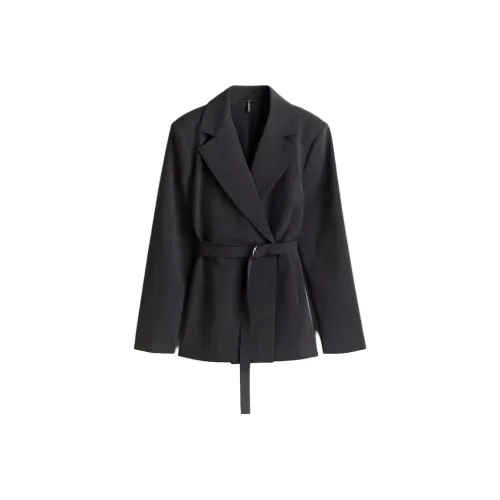 H M Темно-серый Женские Деловые Костюмы