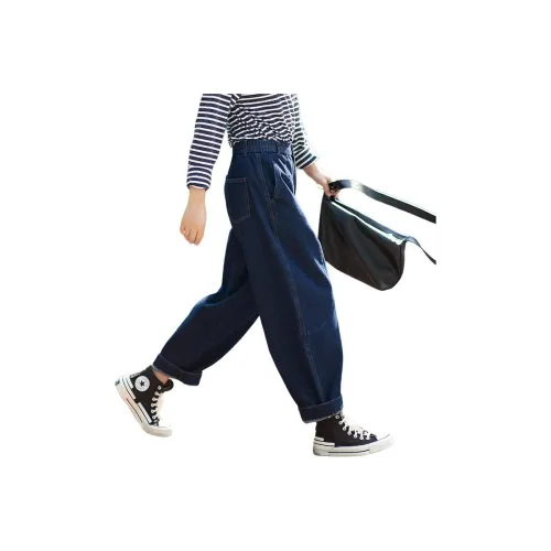 Джинсовый синий женские джинсы