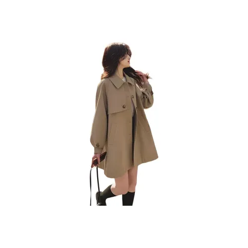 HAPG Khaki Женская тренч-куртка