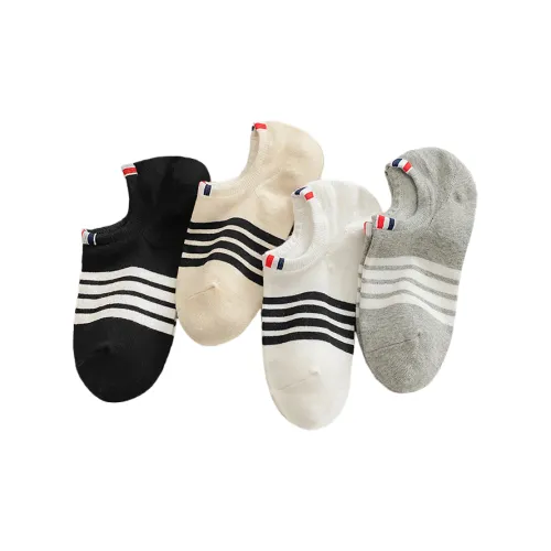 FHDET Низкие носки унисекс 4 штуки комбо