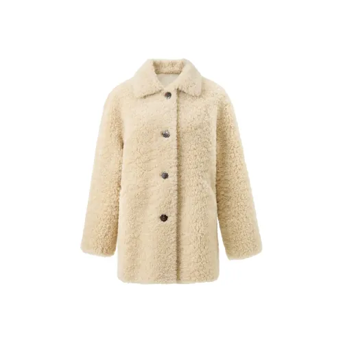 3COLOUR Абрикос Женские Меховые изделия