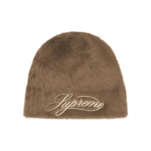 Supreme x KANGOL Пряжа Шапки-бини Унисекс Коричневый Светло-синий Черный Розовый Белый