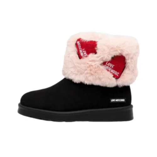 LOVE MOSCHINO Ankle Длина Ботильоны Женские Розовый Черный