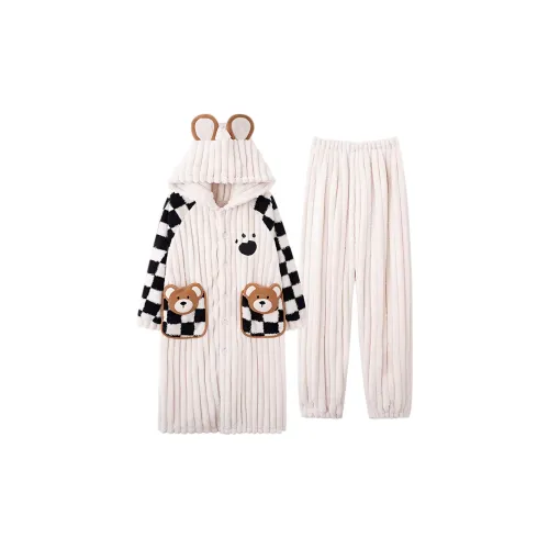 ЮЙЧЖАОЛИНЬ Sleep Халат Осенний и Зимний Мужской