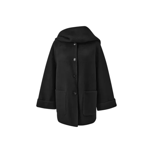 3COLOUR Классический черный Женское пальто