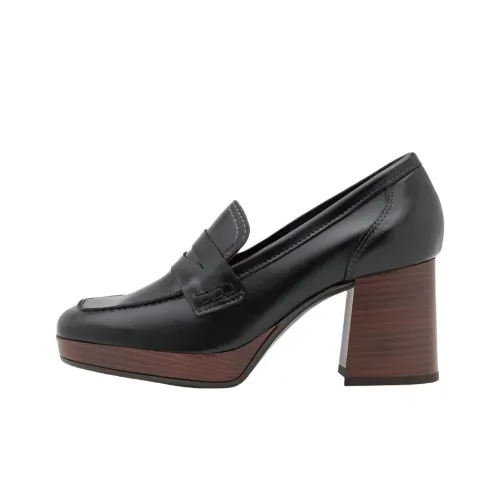 ALOHAS Грубый каблук Высокие каблуки 8 см Женские Черный