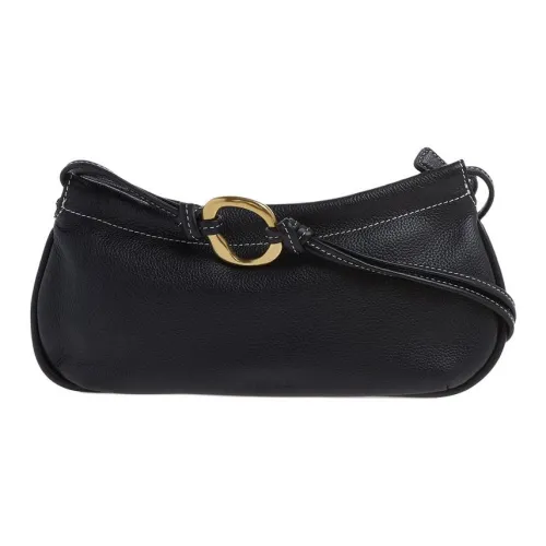 Staud Корова Кожа Сумка Сумка через плечо Сумка через плечо Женская Черная