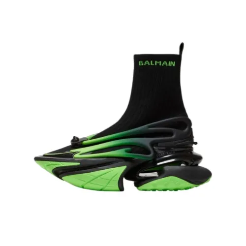 BALMAIN Высокий Топ Повседневная Обувь Мужская Черная