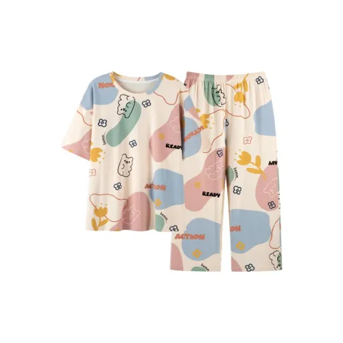 Floating Light Islands Пижамный комплект для женщин