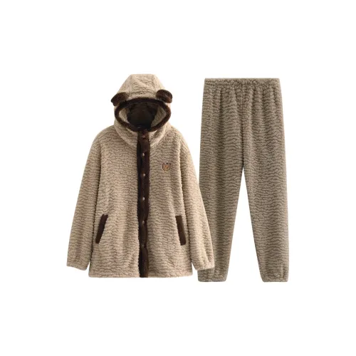 FENTENG FX26940570 Хаки Мужской Пижамный комплект