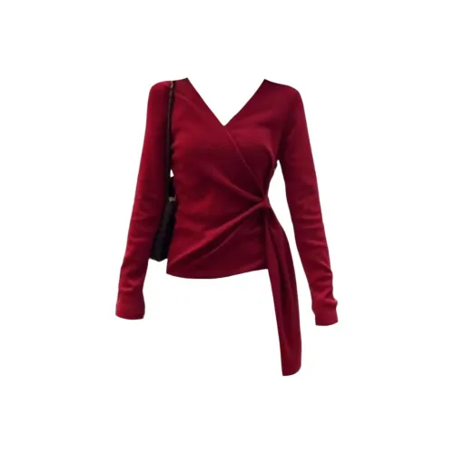 HAPG Красный Женский Трикотаж