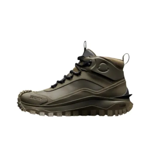 MONCLER Trailgrip Амортизация Низкий Топ Casual Мужской Зеленый