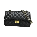 Ромб Узор Квадрат Застежка, Черный