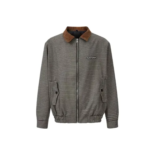 M17 STUDIO Коричневый [Нет Логотипа] Унисекс Куртки