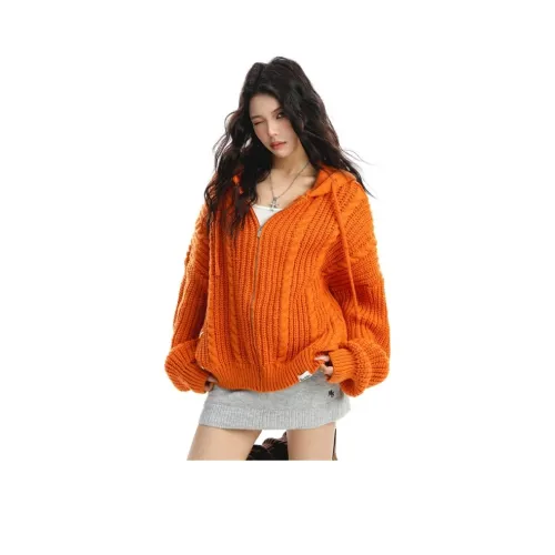 BEAR UNION Оранжевый Унисекс Трикотаж