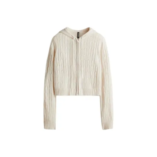 H M Light Beige Women's Knitwear H M Светлый Бежевый Женский Трикотаж