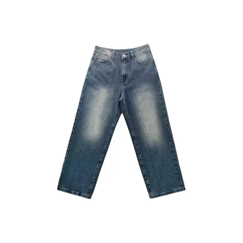 Genius Pooh Винтажные синие женские джинсы