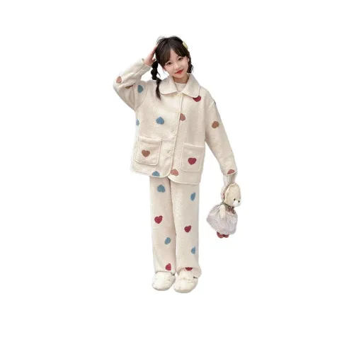 M JBABY Ecru Kids Lounge Set
