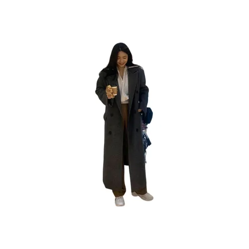 XIANSINIAO Темно-серый Женский Пальто