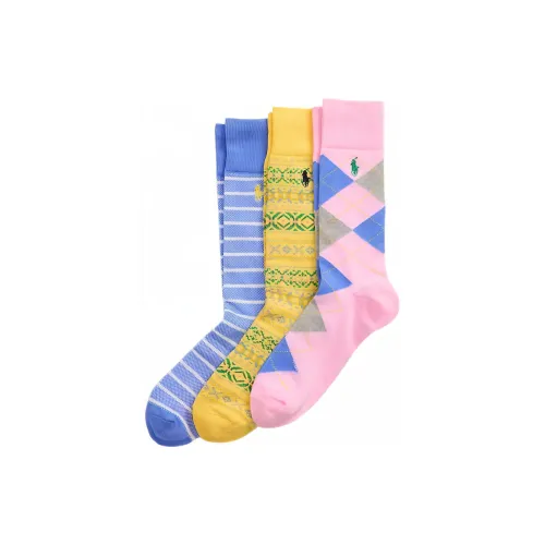 Polo Ralph Lauren Носки Crew Мужские упаковка из 3 пар