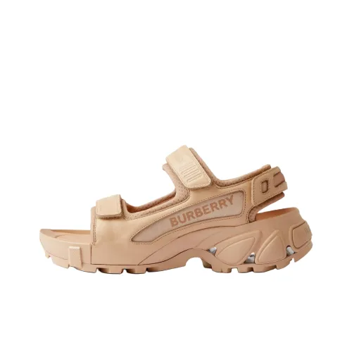 Burberry Arthur Пляжные сандалии Женские Светлый Нюдовый