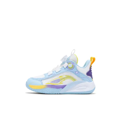 ALPLUME Slip-resistant Амортизация Устойчивость к истиранию Дышащий Высокий верх Детские баскетбольные кроссовки Детские