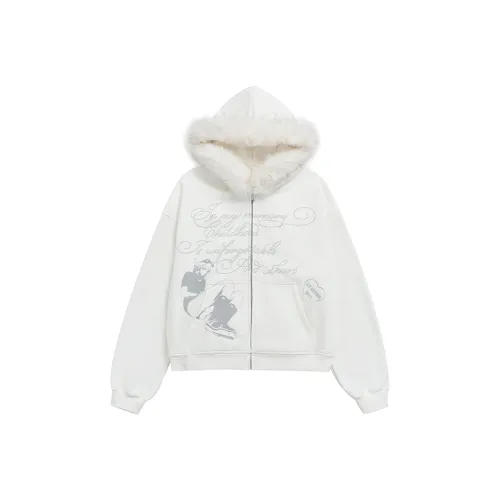 XIAOLIZI Белый Унисекс Свитшоты