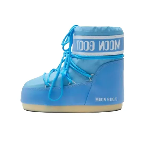 MOON BOOT Короткий Сноубутс Унисекс Синий Белый