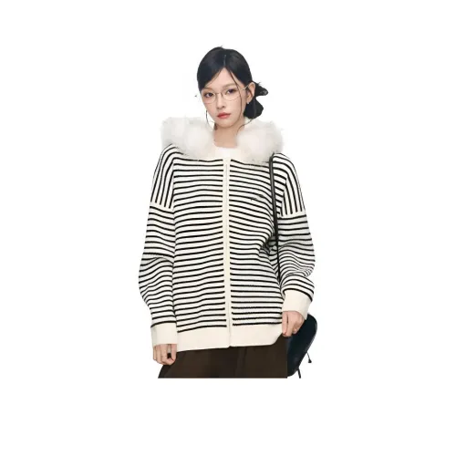 HAPG Черные полосы Женские Трикотаж