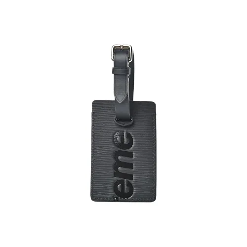 Supreme LOUIS VUITTON Коллаборация Кожа Сумка-метка Многоцветный