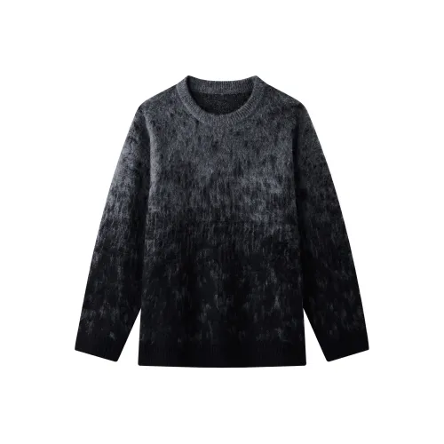 HERBEL Темно-серый Мужские Свитера