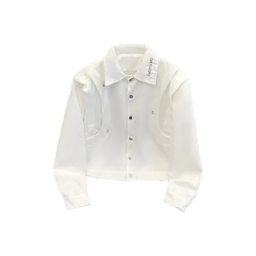 ZMHT Белый Унисекс Куртки