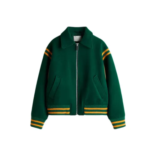 H M Зеленый Желтый Женские Куртки