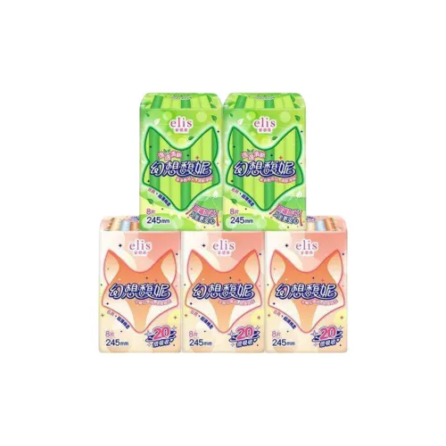 Elis Фантастический Фужерный Аромат Бесплатно Наборы Одежды Гигиенические Прокладки Мягкий И Удобный Пять Штук Набор