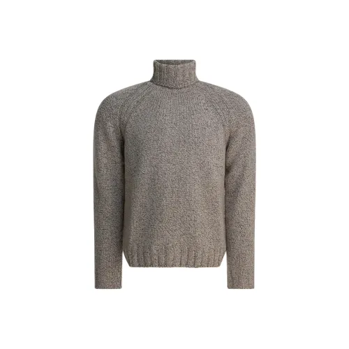 Ermenegildo Zegna Серый Мужской Кашемировые Свитера