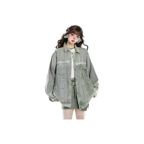 Dream of Red Rose Denim Куртка Женская