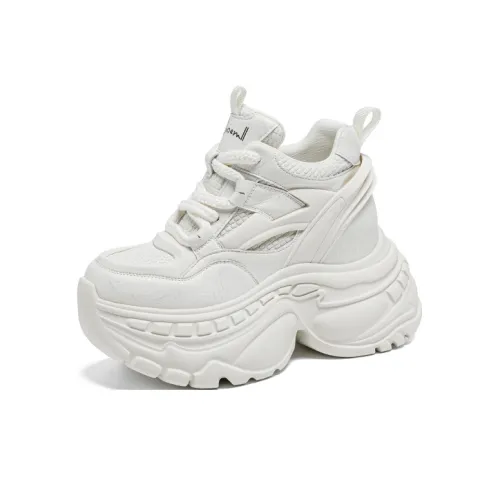 Стук для обуви Floral Language Низкий Топ Толстая подошва Женская